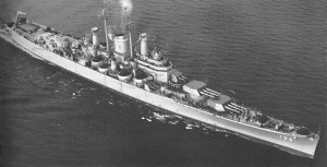 USS Des Moines CA-134, the largest heavy gun cruisers ever built, and also the last.